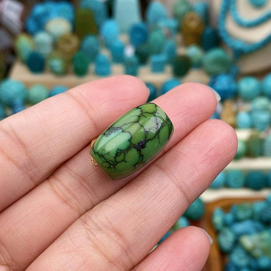 绿松石珠宝奇石未镶嵌