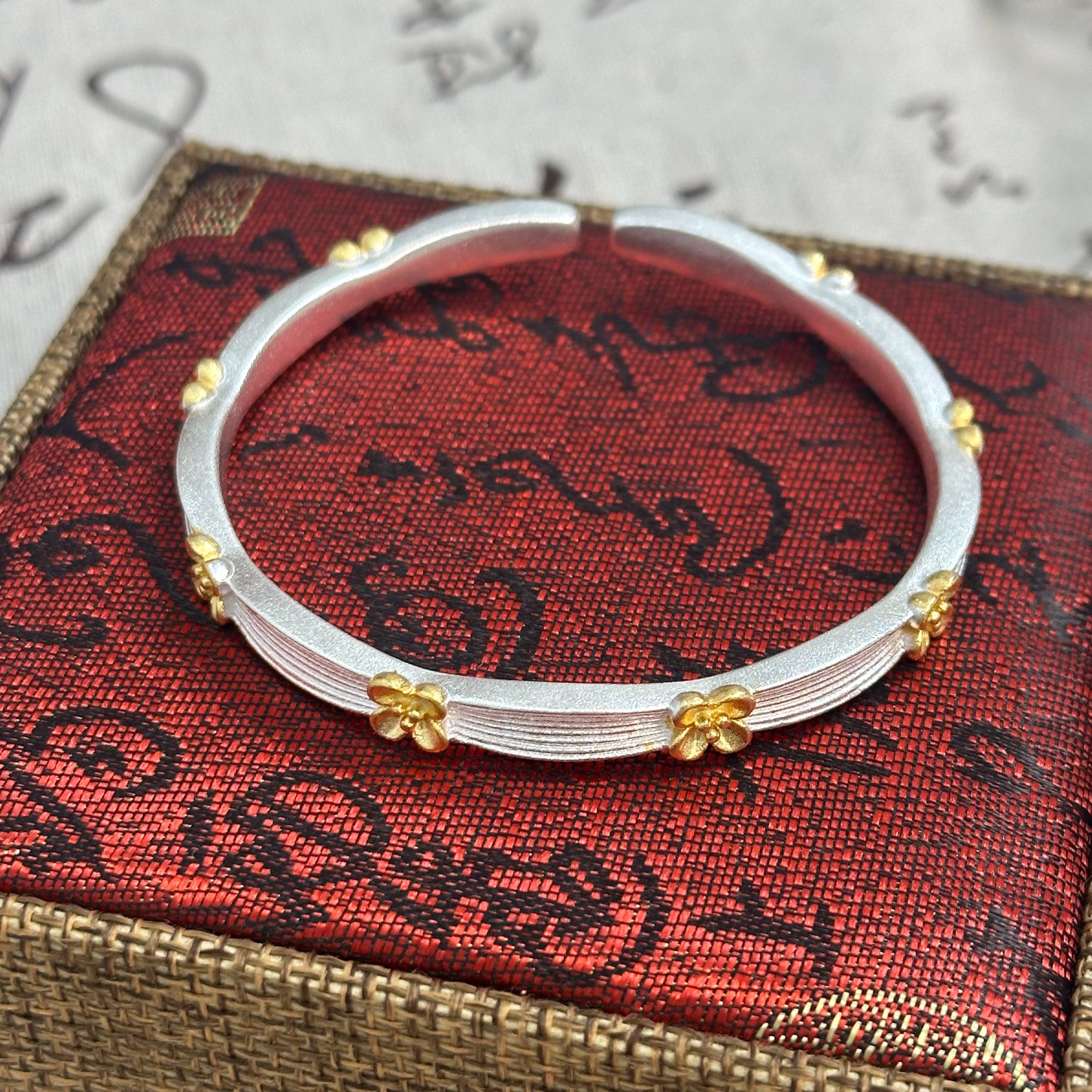 足银手镯 241古法传统工艺手镯手链经典百搭手工时尚复古