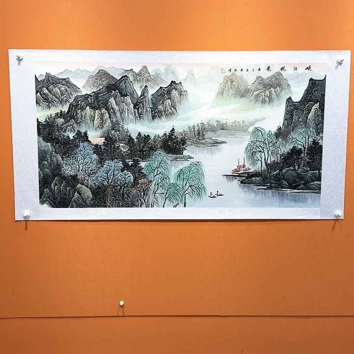 国画书法作品多次参加