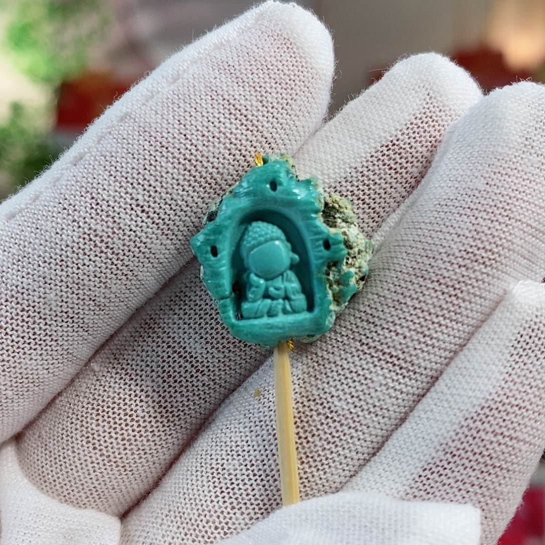 绿松石珠宝奇石未镶嵌