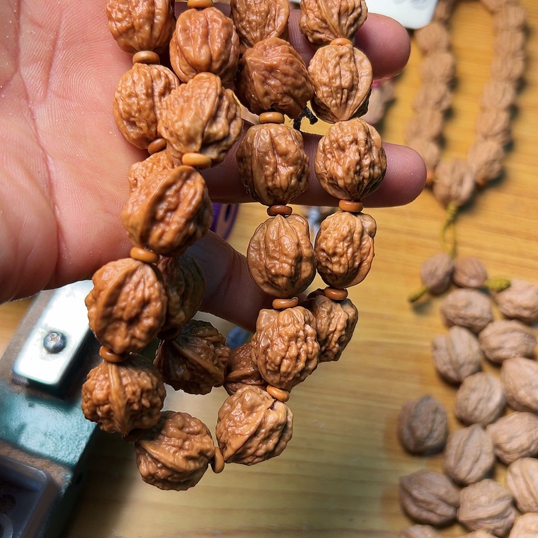 猴头核桃吊坠缘*金蟾16脖挂