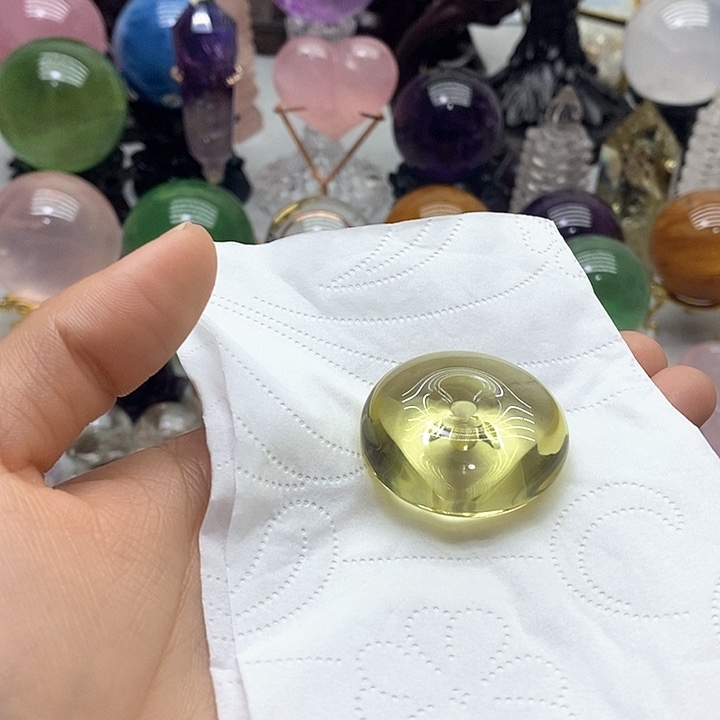 水晶摆件未镶嵌吊坠