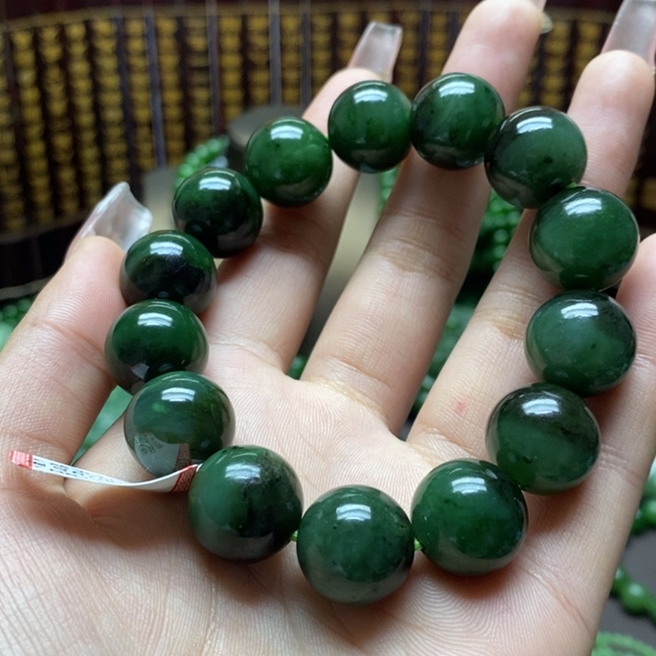 和田玉手串未镶嵌