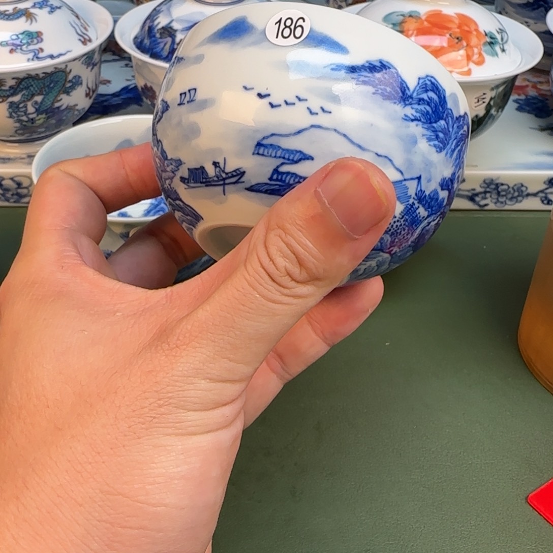 彦祖纯手工手绘茶具186