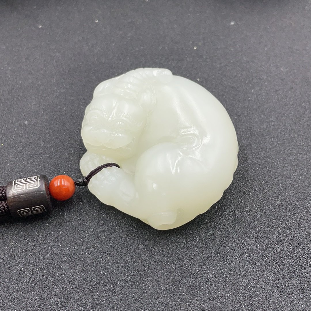 BY0211FHLZ271 和田玉貔貅手把