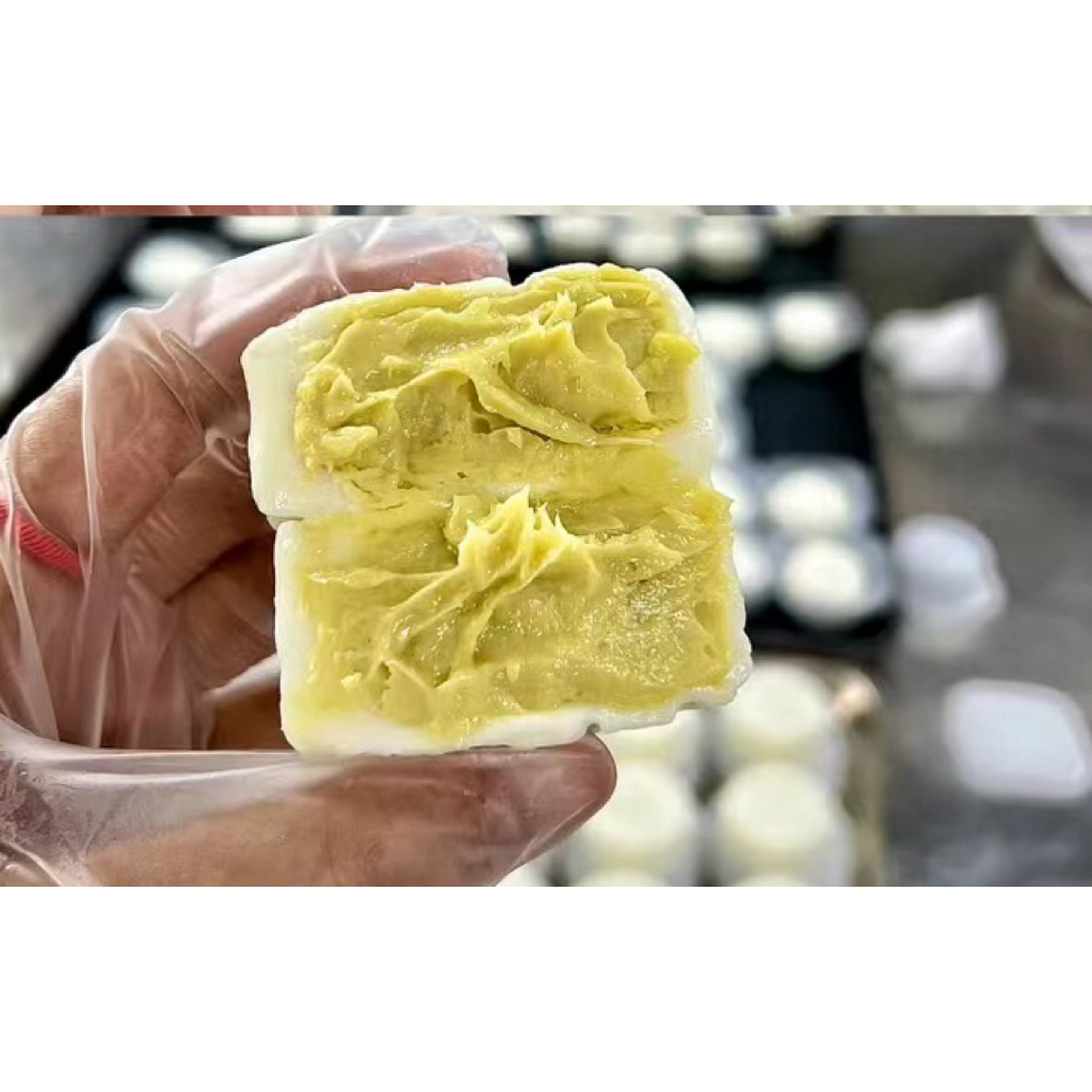 猫山王金枕榴莲冰皮月饼广式流心水果月饼中秋节送礼