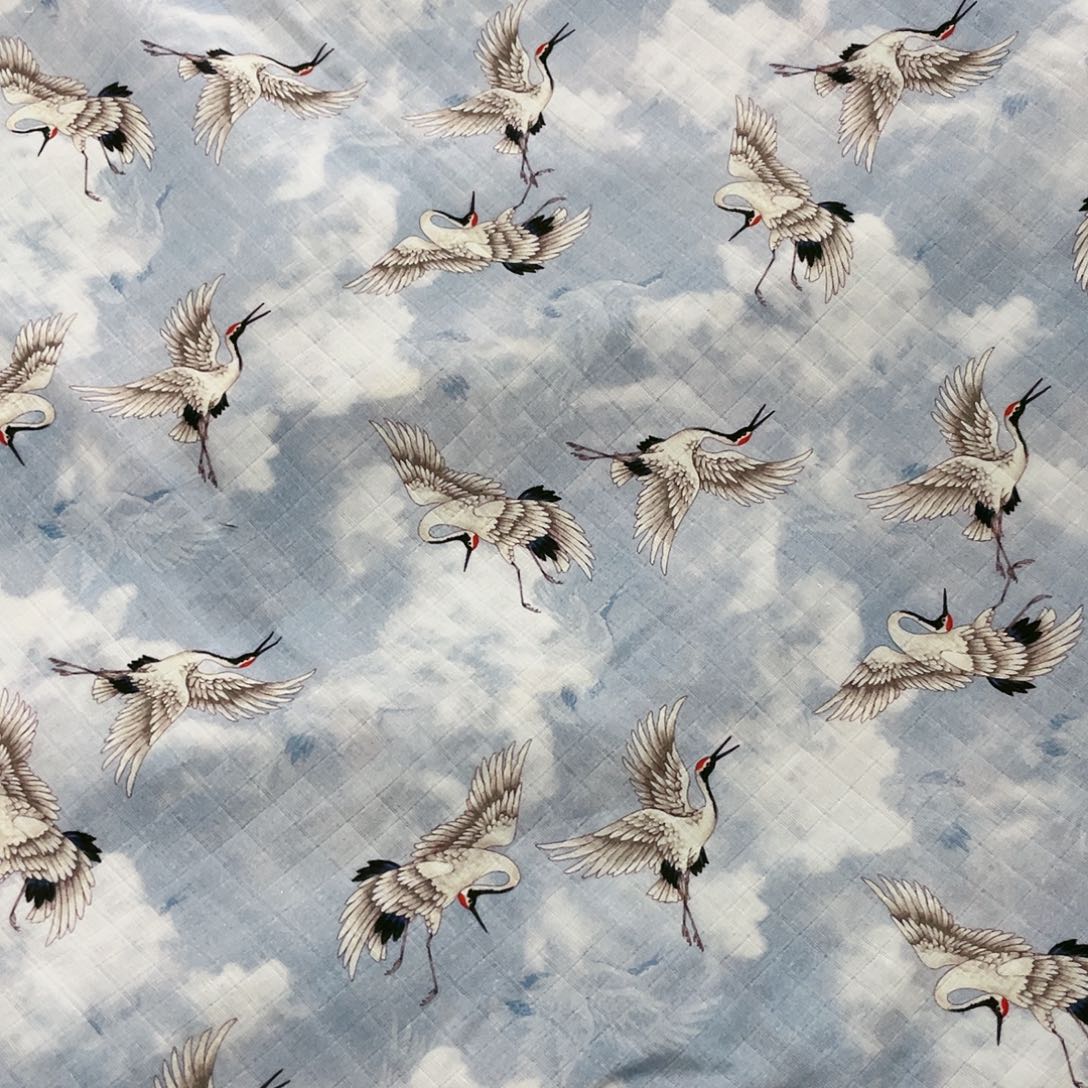 一米价纯棉双层纱1.4米宽果子布地卷