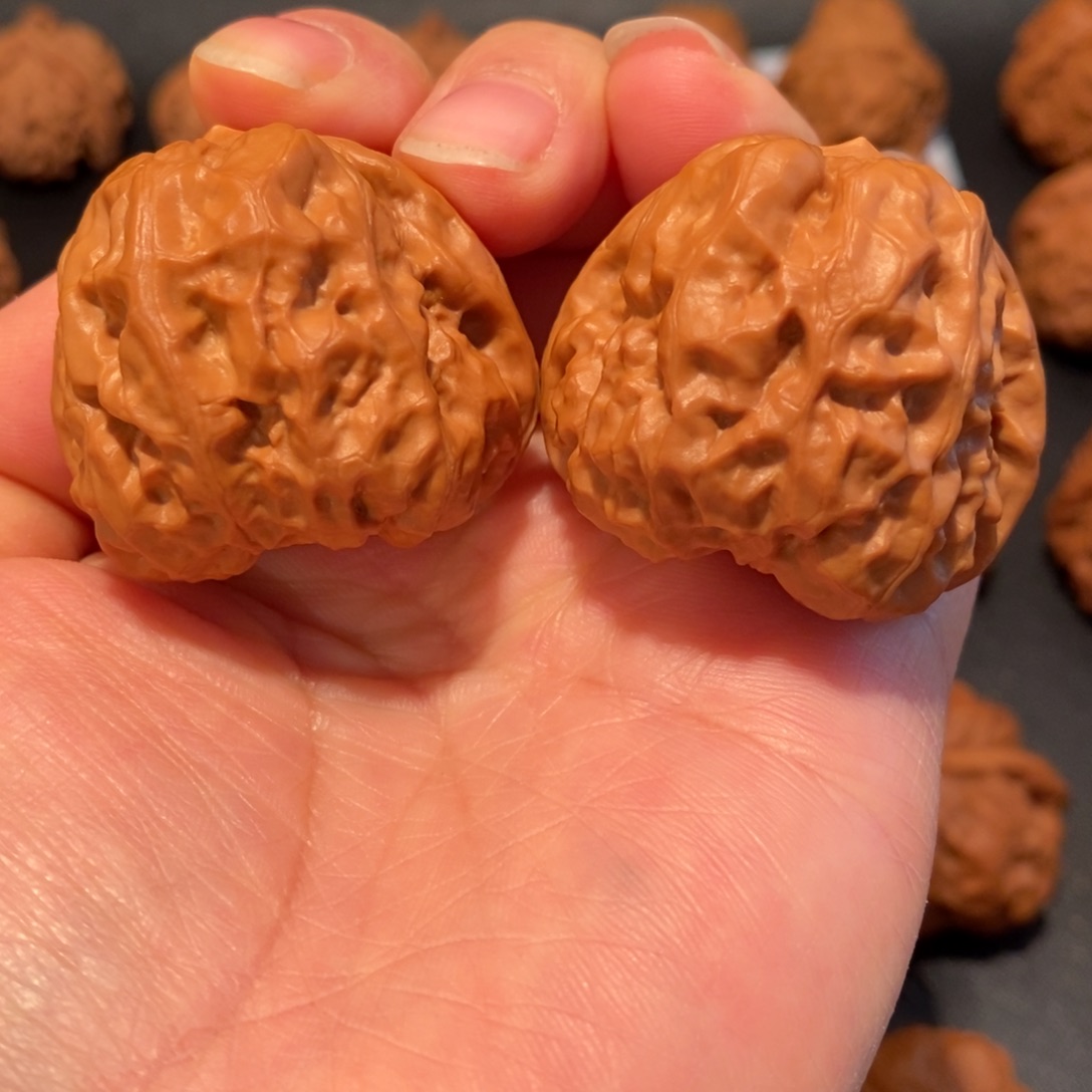 把件文玩核桃蛤蟆头