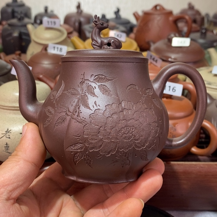 紫砂茶壶茗****馆精工制作