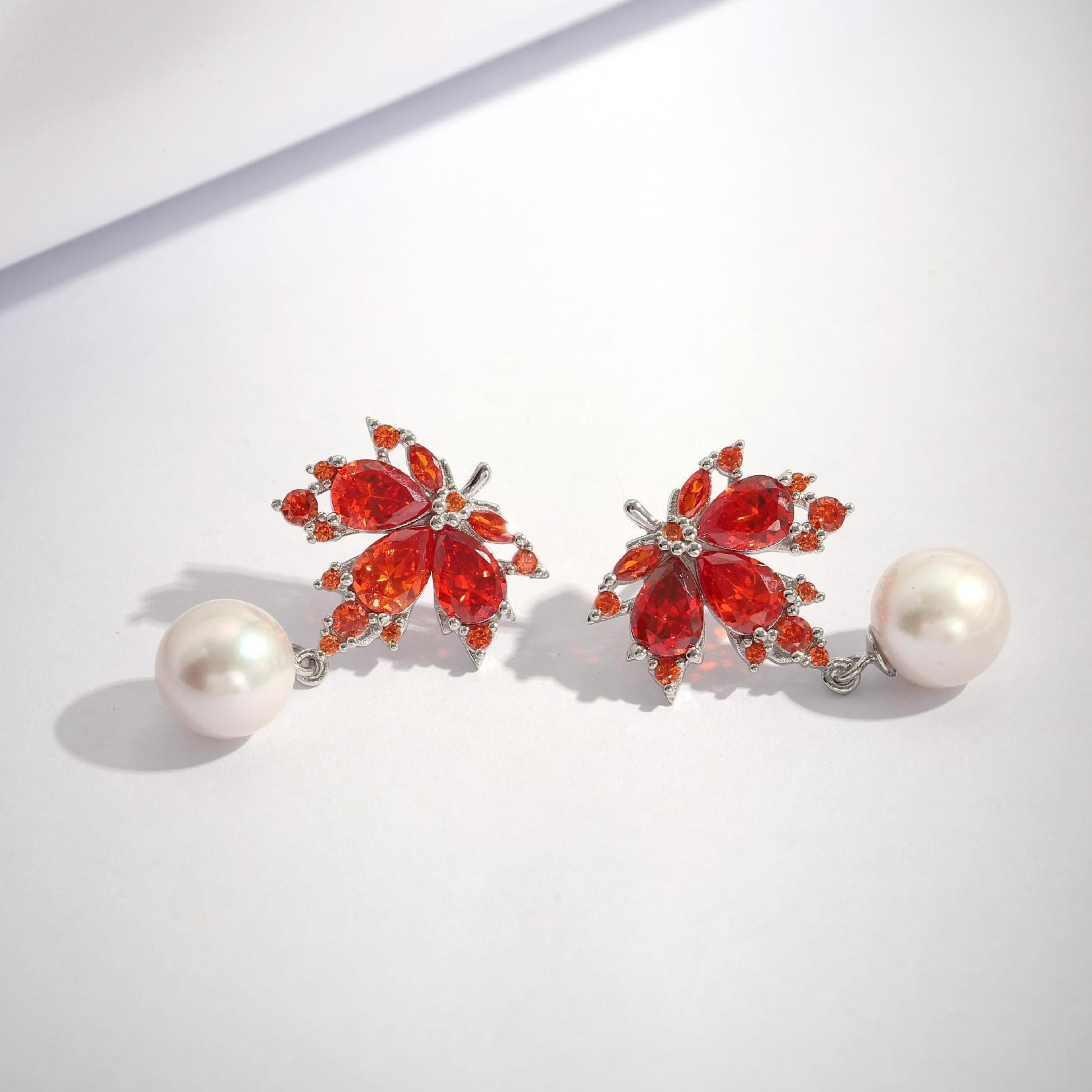 【仓播】淡水珍珠耳饰  多样性发其一