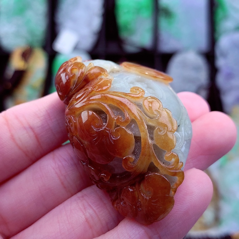 【闪购商品】翡翠颈饰未镶嵌挂件