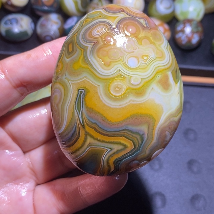未镶嵌玛瑙/玉髓珠宝半成品125