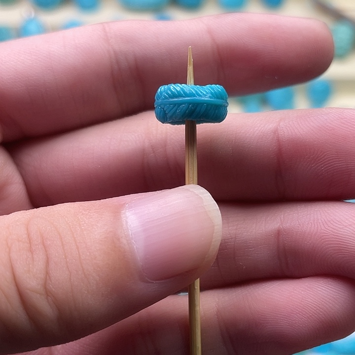 未镶嵌绿松石珠宝奇石