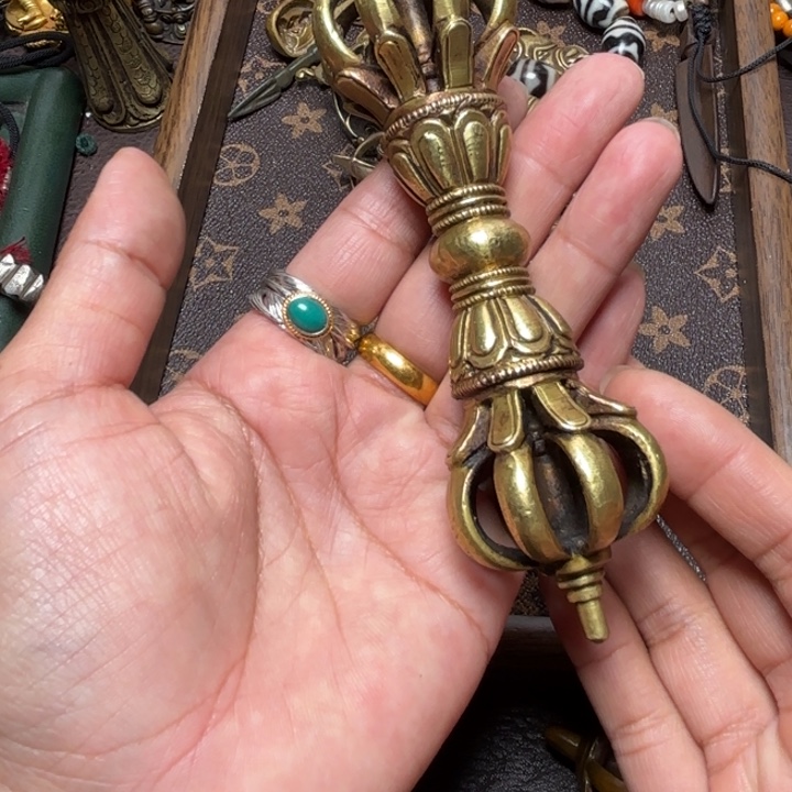 土***布藏传喜马拉雅吊坠项链