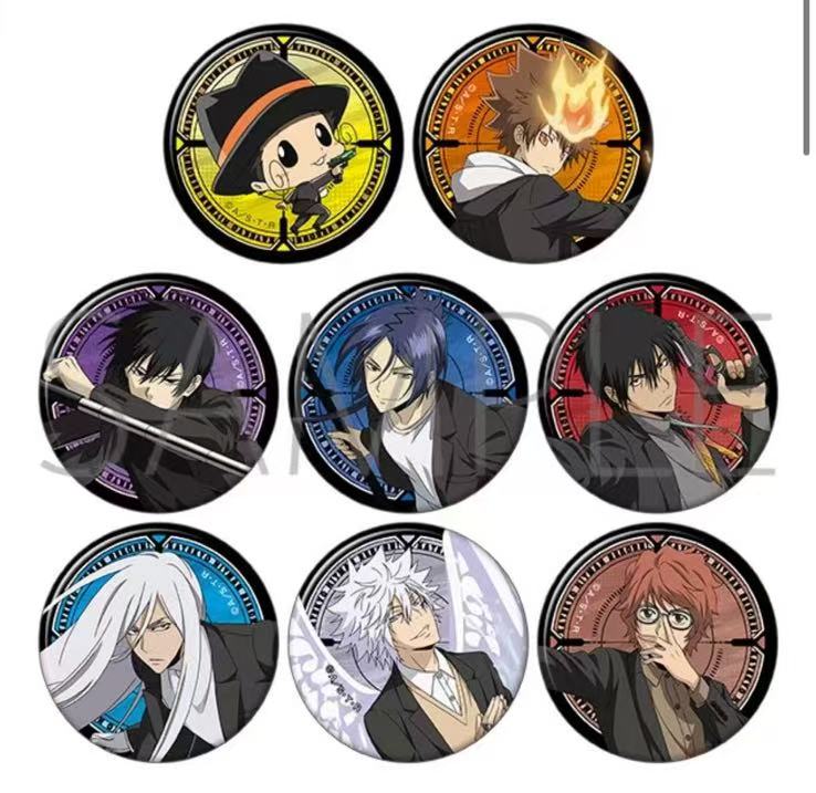 【家庭教师】战斗舞姿吧唧徽章 默认厂伤 (同意代拆）