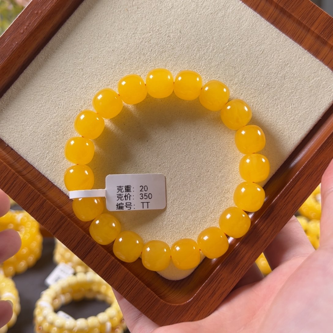 裸石蜜蜡未镶嵌12mm焦皮鸡油红满蜜老型tt