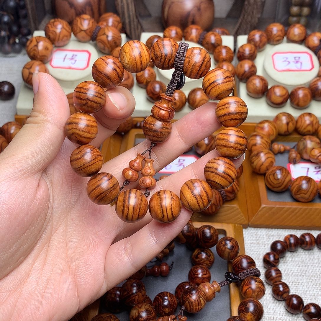 演***生手串/手链黄花梨/降香黄檀