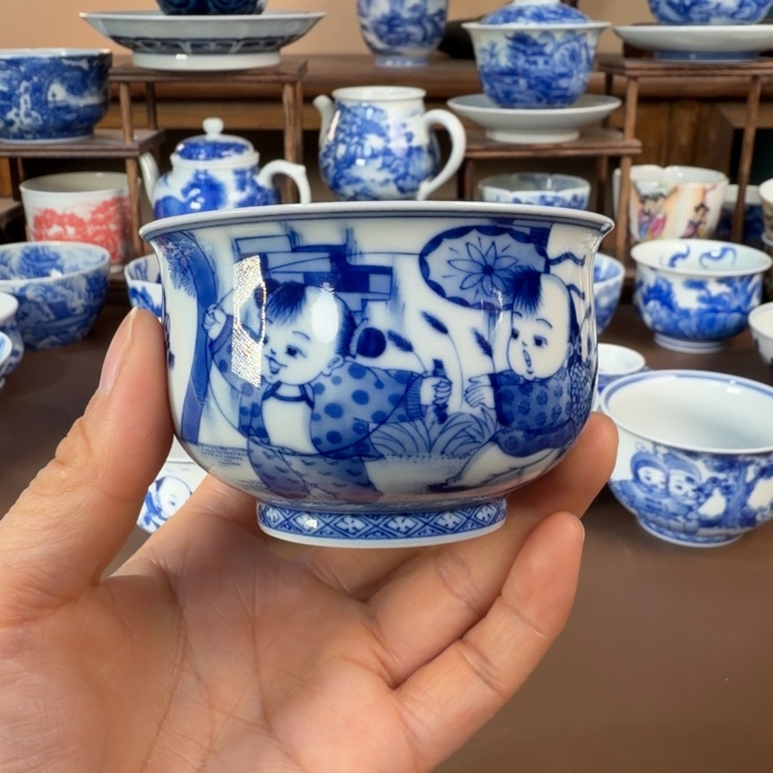 景德镇陶瓷手工手绘