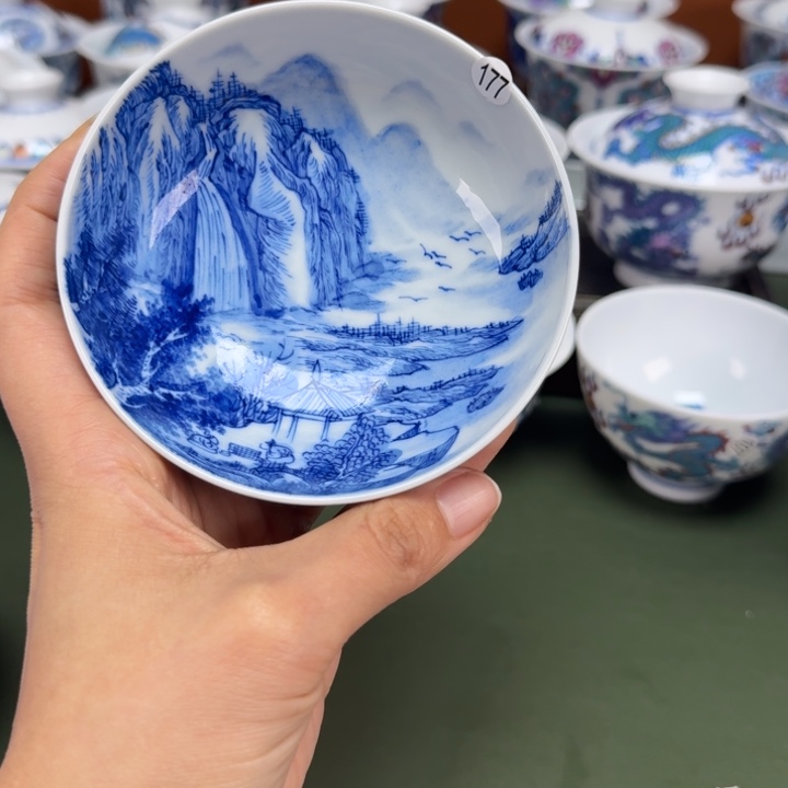 沙沙手工手绘茶具177