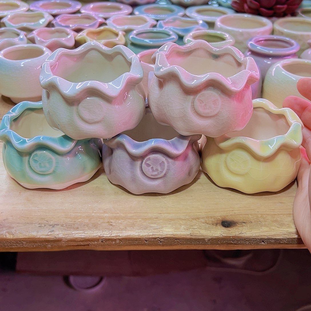 陶瓷花盆当场凑满12包邮