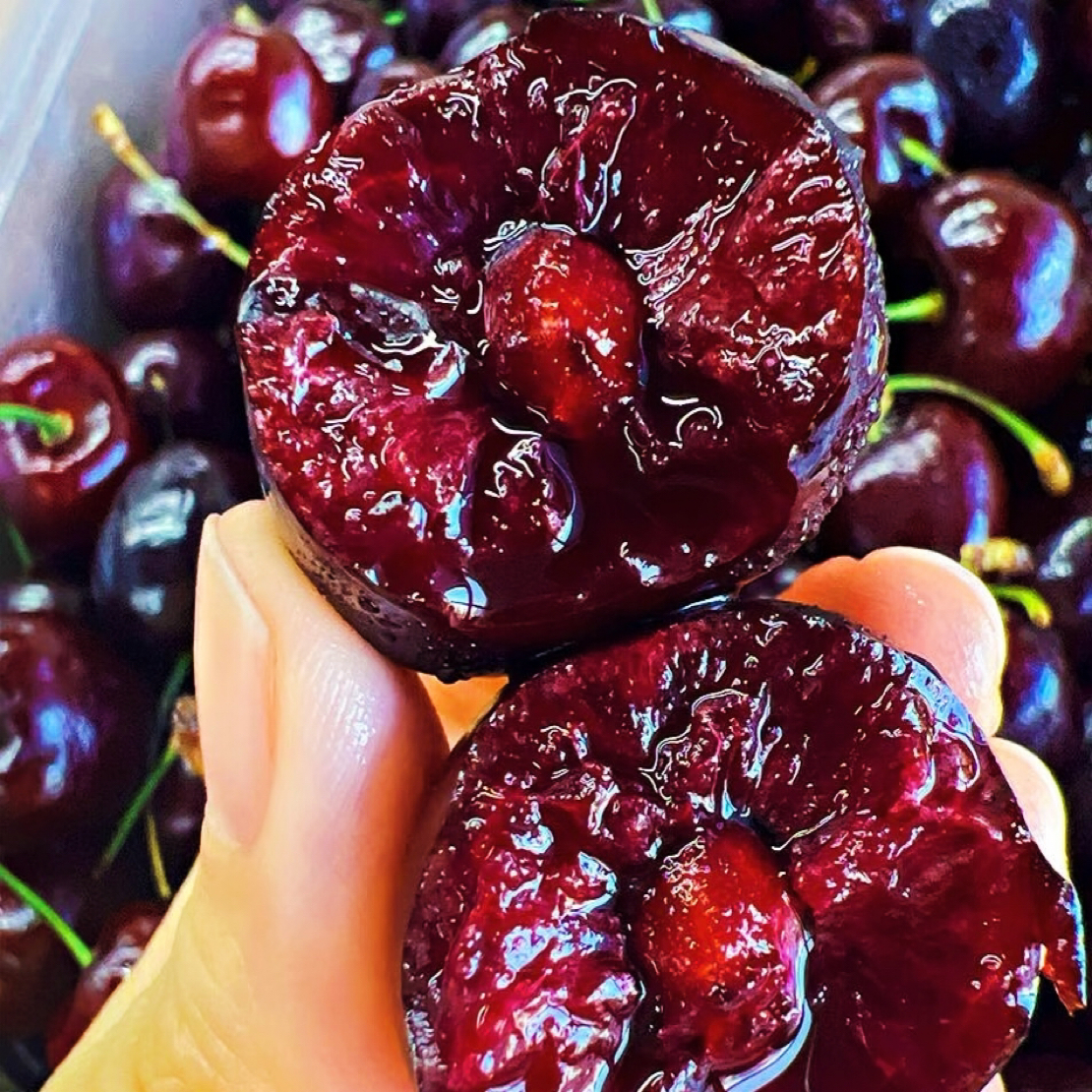 【新鲜智力车厘子】3J加黑加大/2斤装/海运桑提娜智利