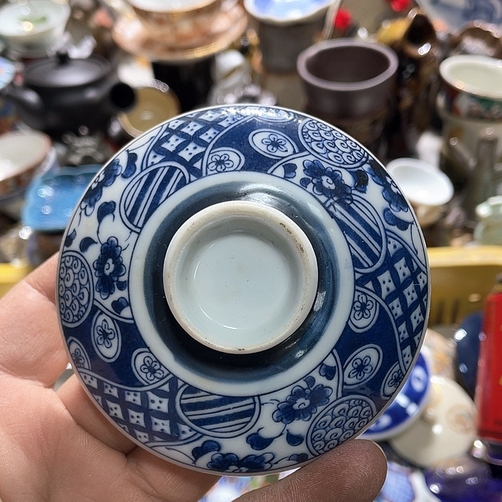 瓷片在一起的时候就像一只