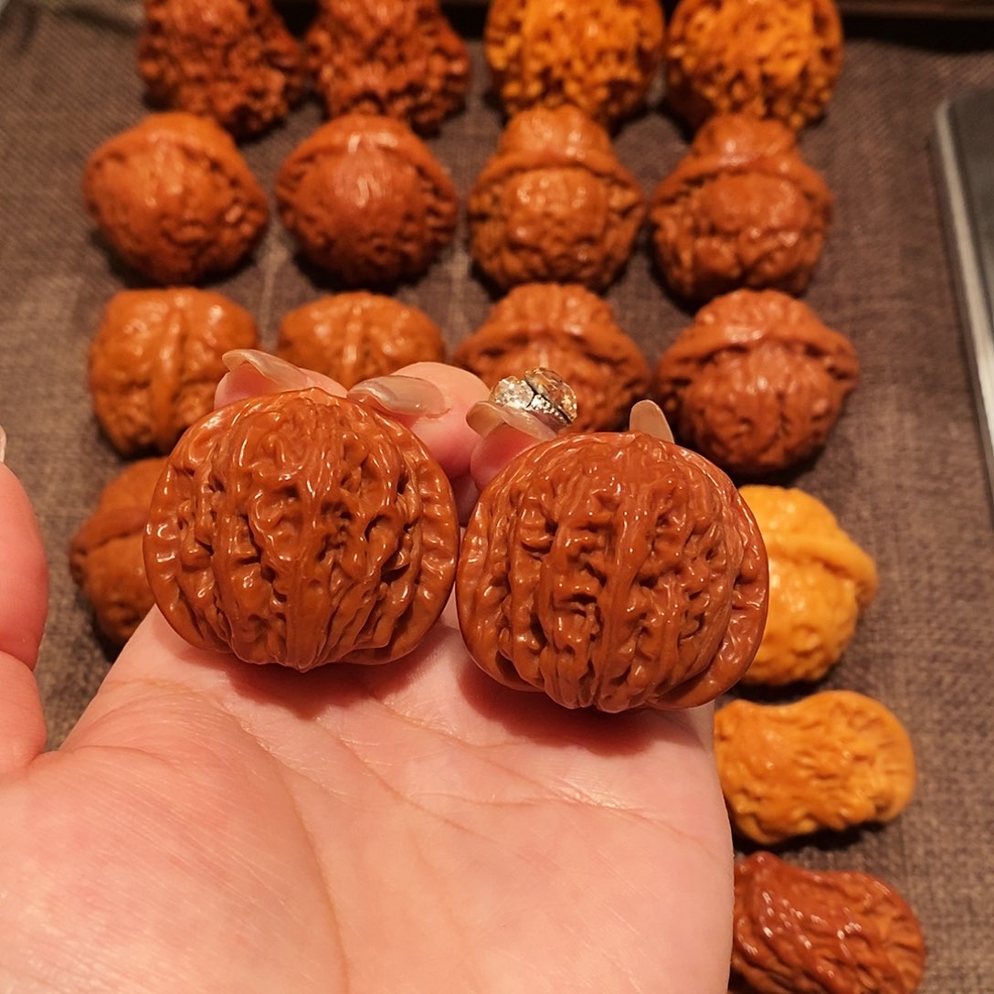 文玩核桃吊坠35四座楼869