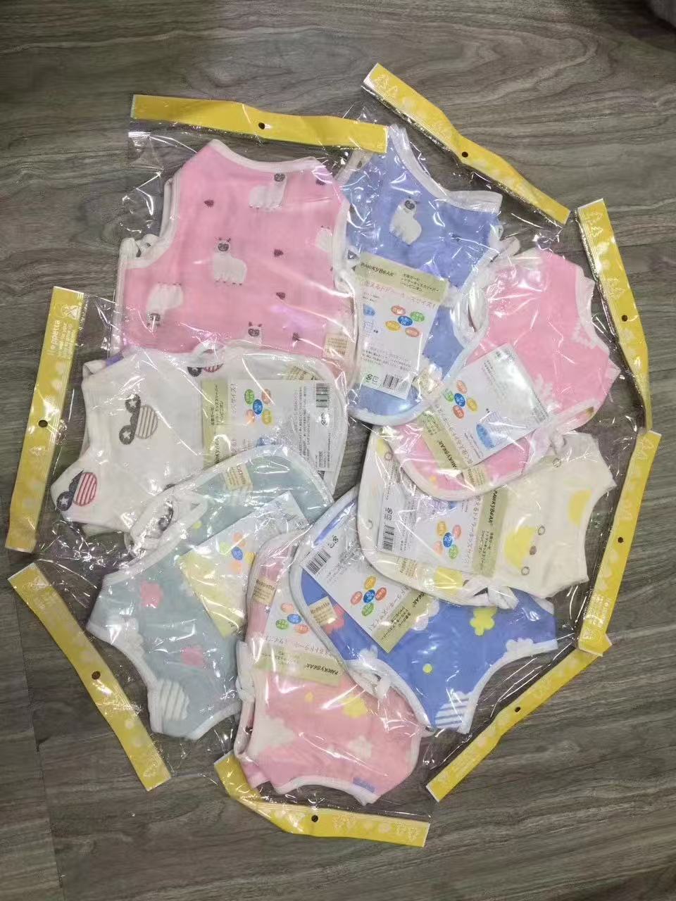 纱布纯棉肚兜  幼儿女童围兜护肚