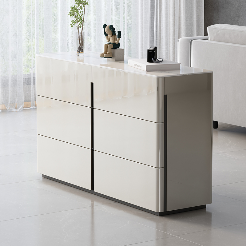 实木斗柜卧室家用客厅现代简约抽屉靠墙大容量轻奢斗柜客厅收纳柜