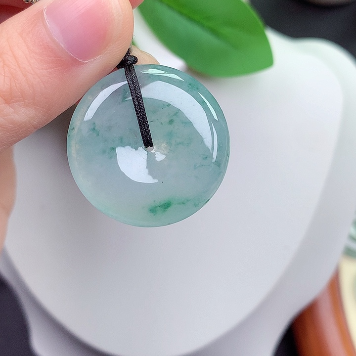 颈饰未镶嵌翡翠19号29.1-5.9mm