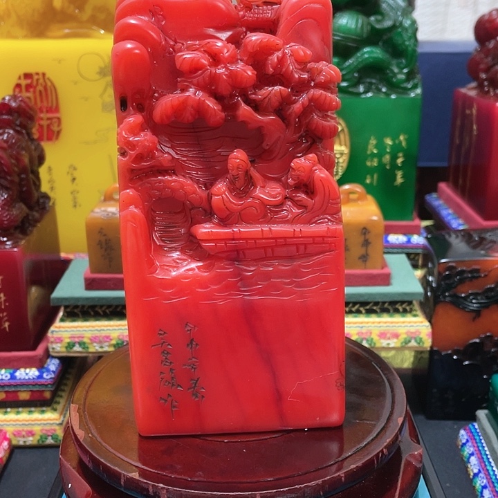 寿山石印石篆刻印章引首章闲章姓名章生日礼物