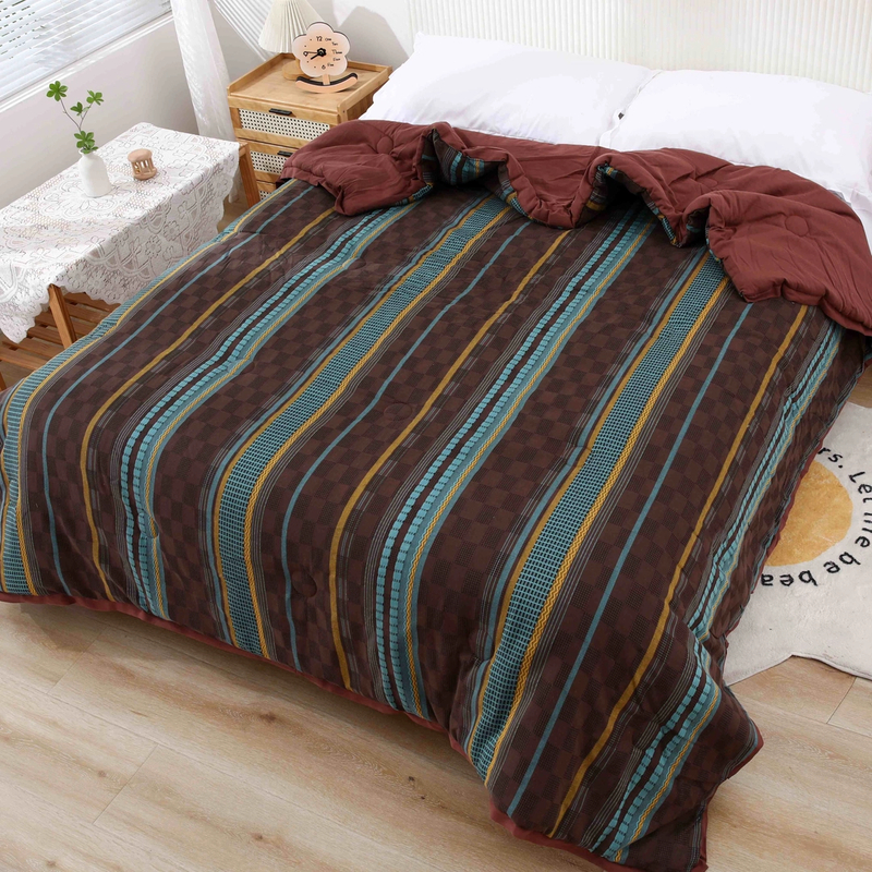 【中古彩织】轻奢双层纱柔软亲肤床品套件