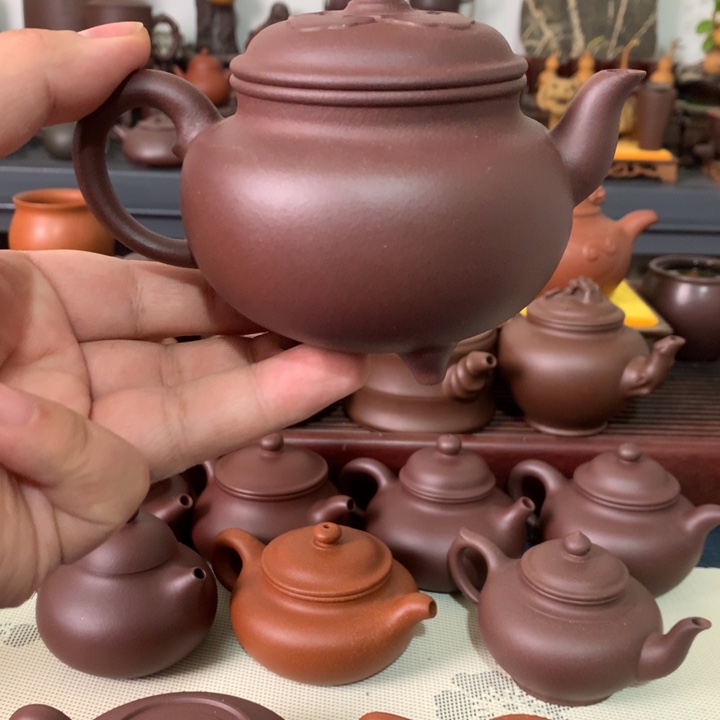 紫砂茶壶伏*堂宜兴紫砂壶茶具240c c