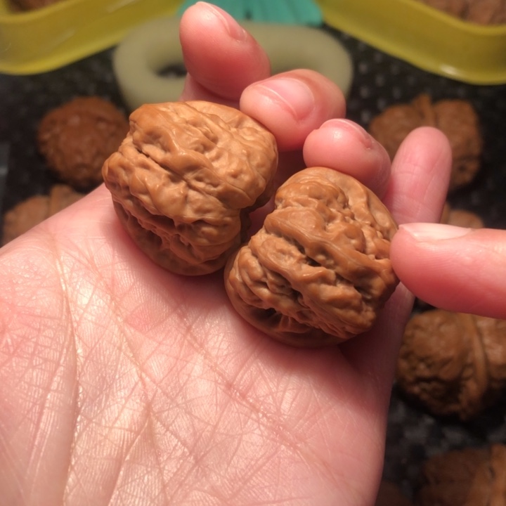 文玩核桃把件猫*、蛤蟆