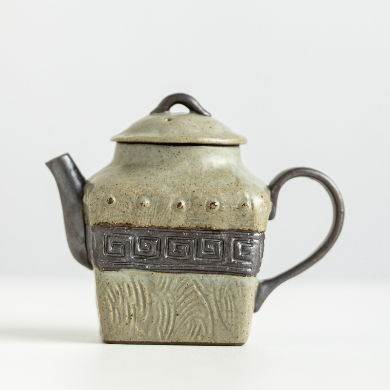 品香论道提梁壶家用中式功夫茶具正把壶单壶复古陶瓷一人用泡茶壶