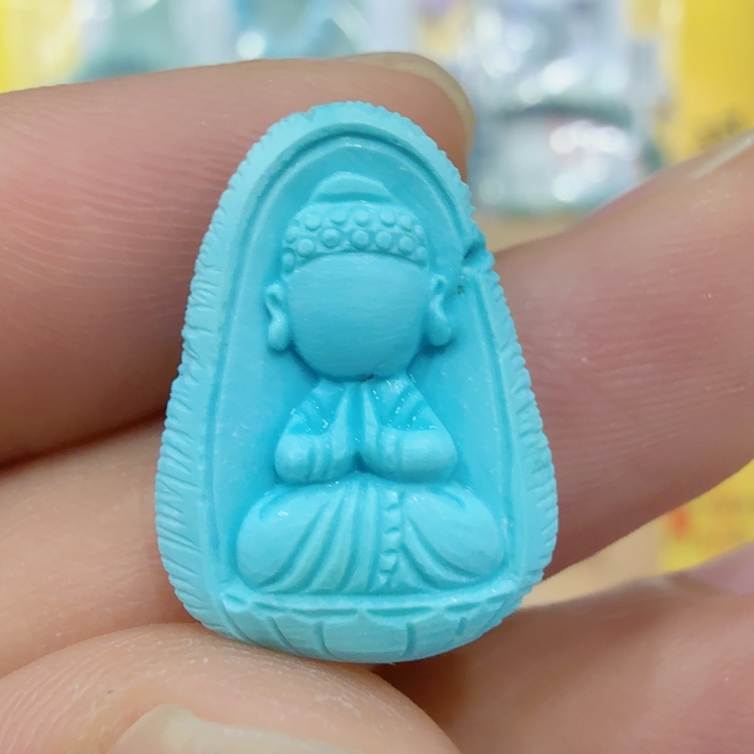 绿松石未镶嵌配饰