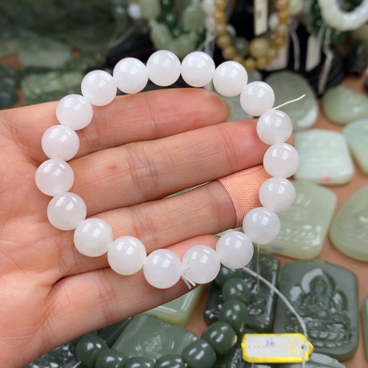 和田玉未镶嵌颈饰予