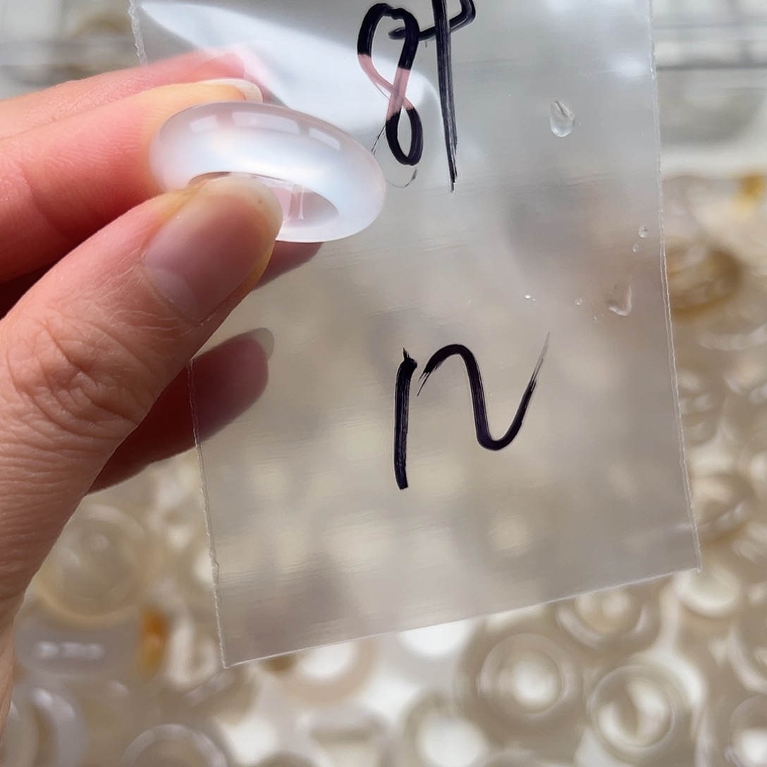 玛瑙/玉髓未镶嵌戒指