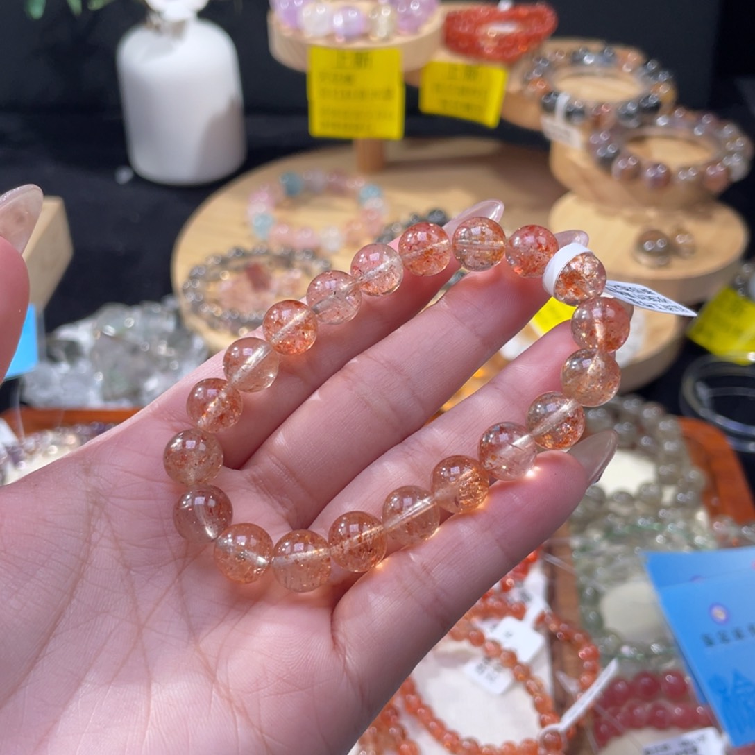 长石手串未镶嵌玲*玲阿鲁沙