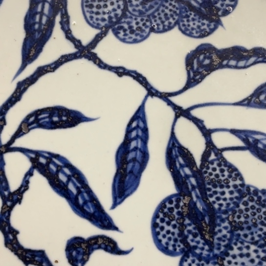 罐用****1青花大盘荔枝荔枝盘