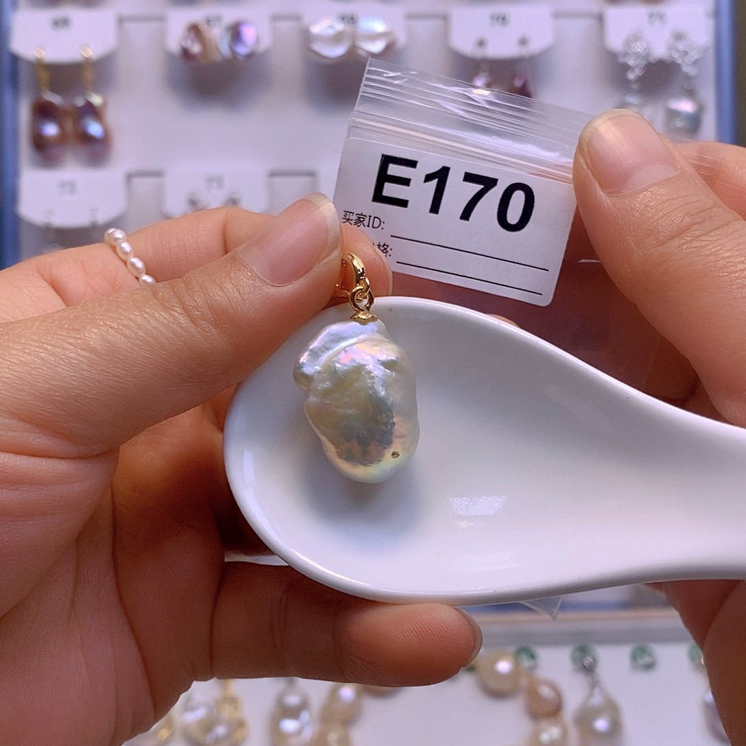 淡水珍珠颈饰银S925镶嵌