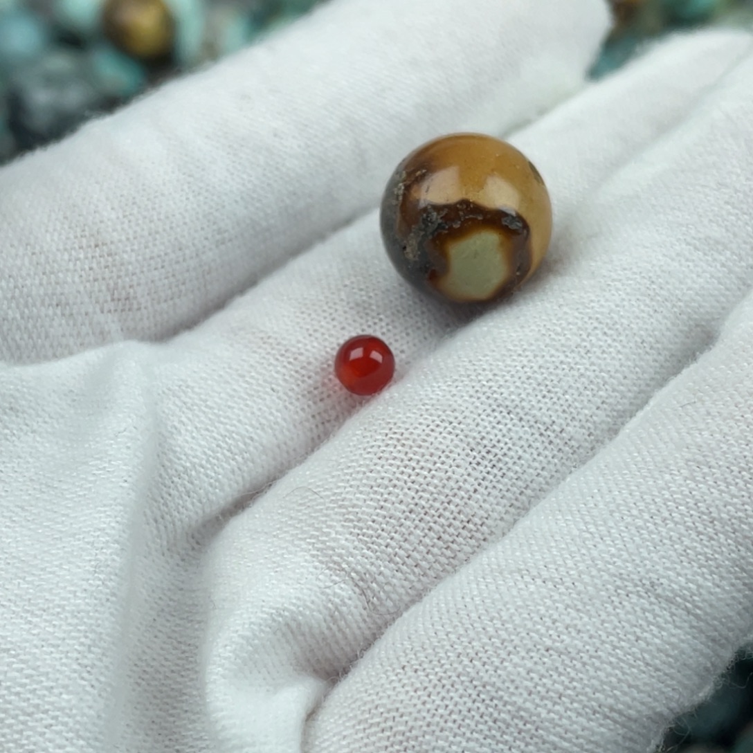 南红玛瑙未镶嵌配饰12.6