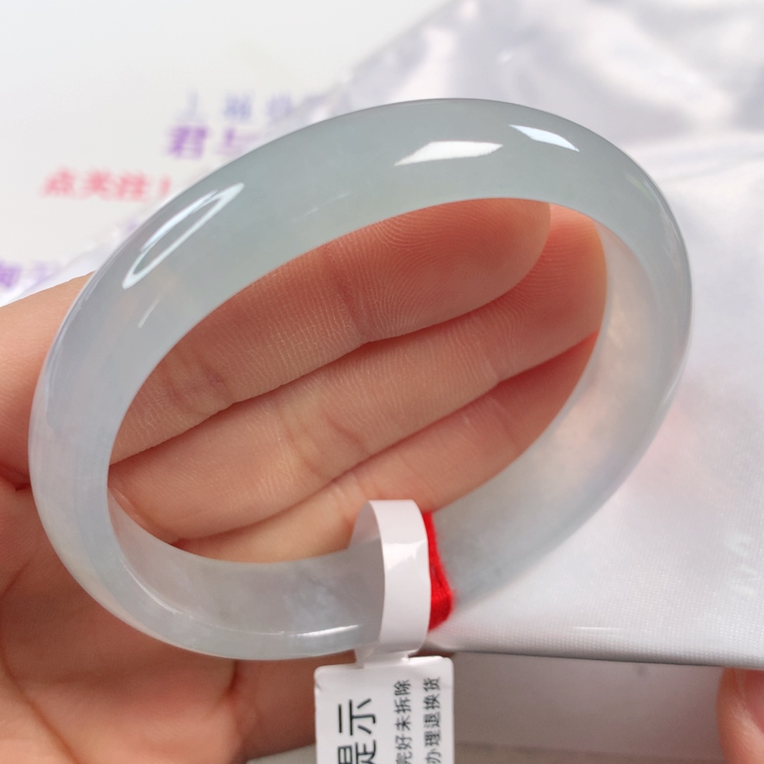 未镶嵌手镯翡翠 贵妃257 需包容起光