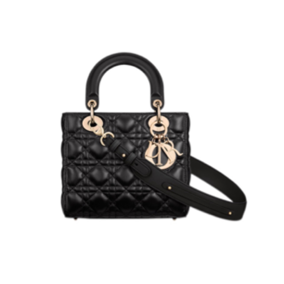 95新 DIOR/迪奥 戴妃四格 黑金 /JW4013