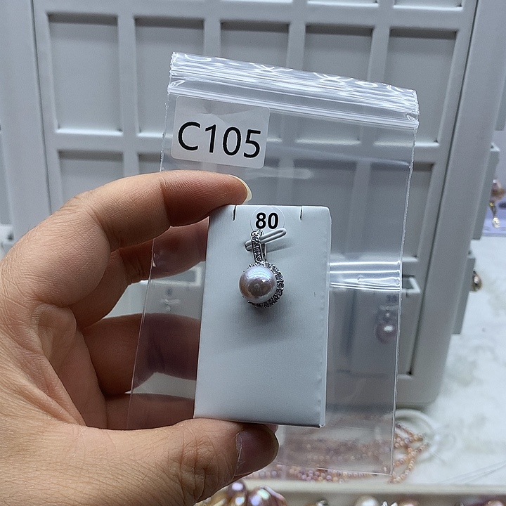 淡水珍珠合金吊坠(不含链)