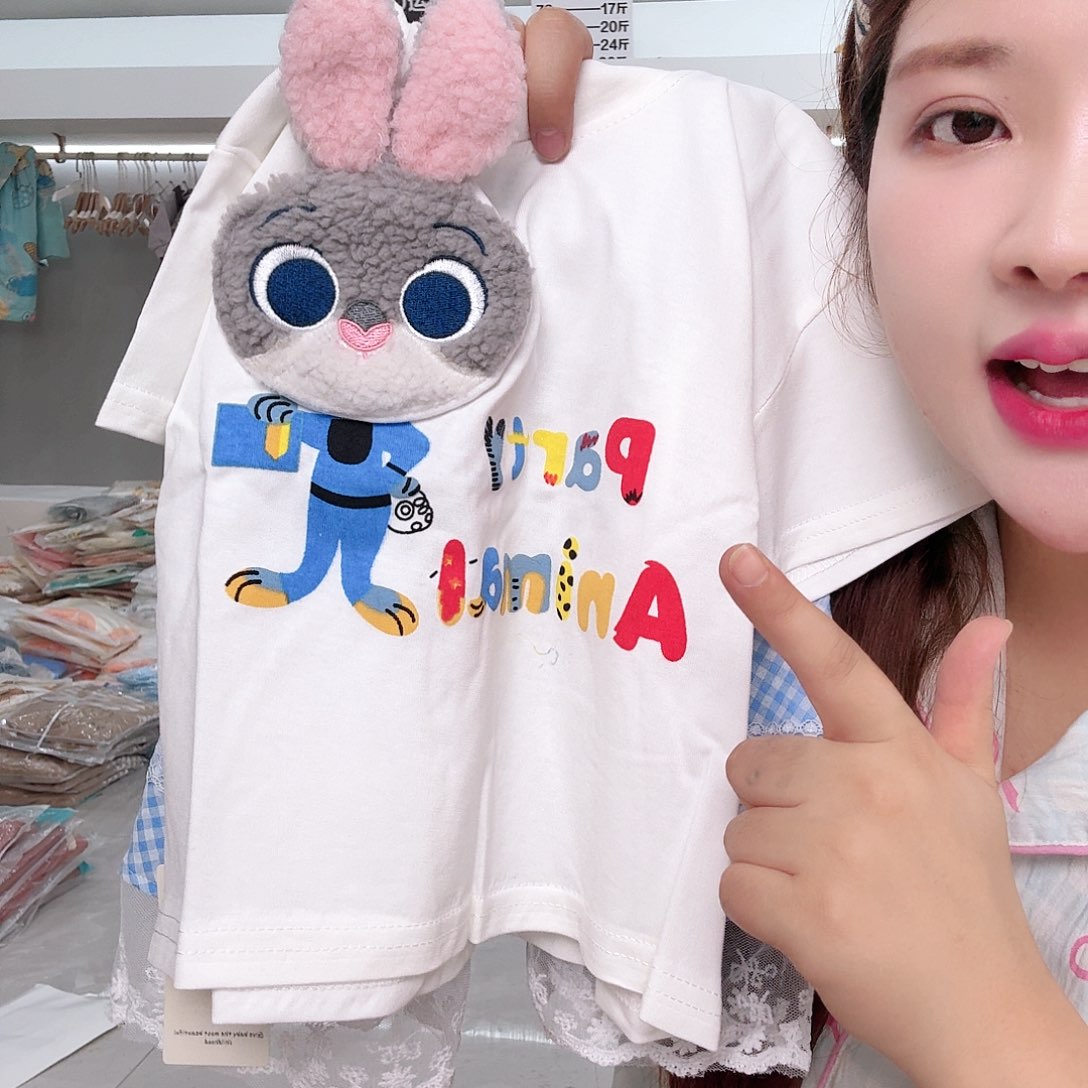 兔子警官格子裙套装100码