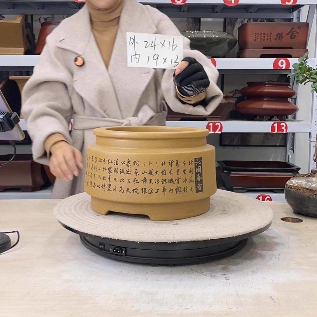 花盆紫砂紫砂花盆