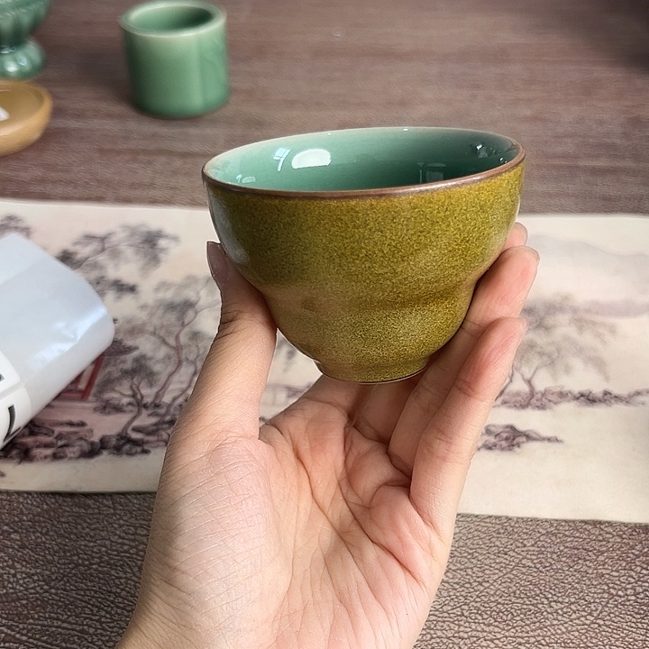 小米茶器龙泉青瓷