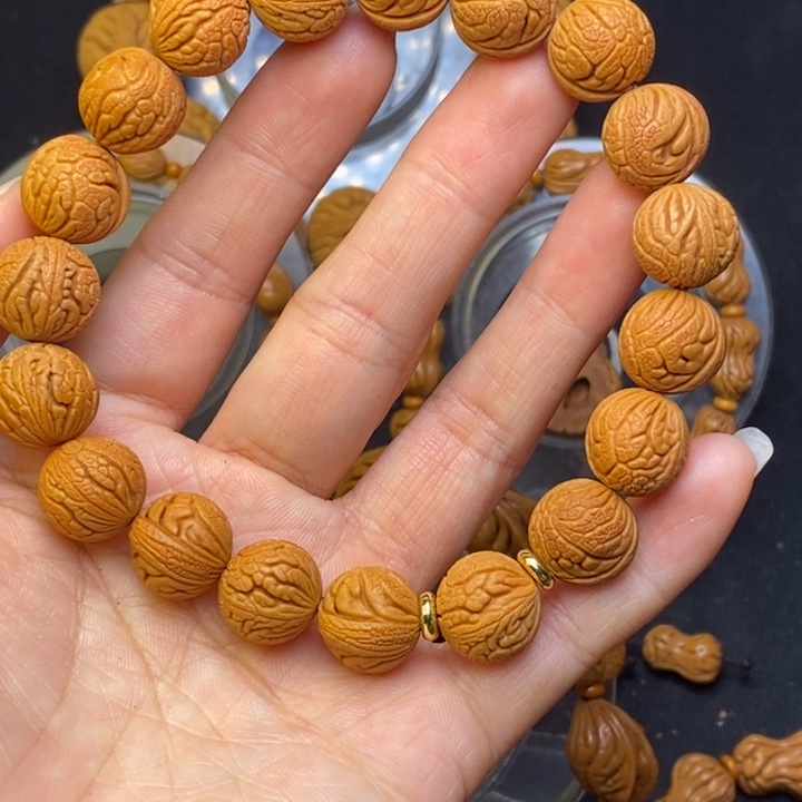 吊坠桃核秦岭龙纹桃核13