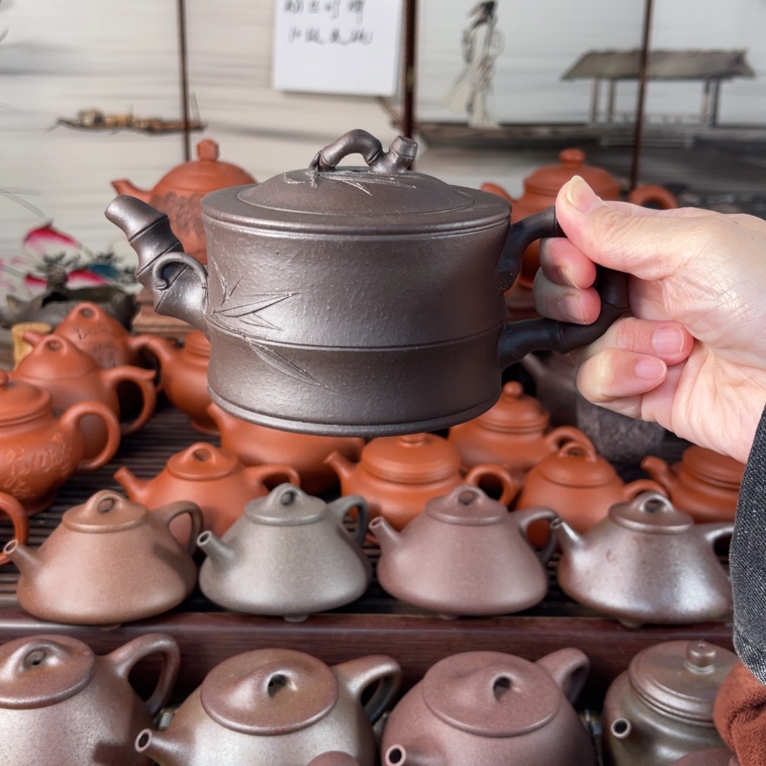 孤***影紫砂茶壶紫砂壶350cc